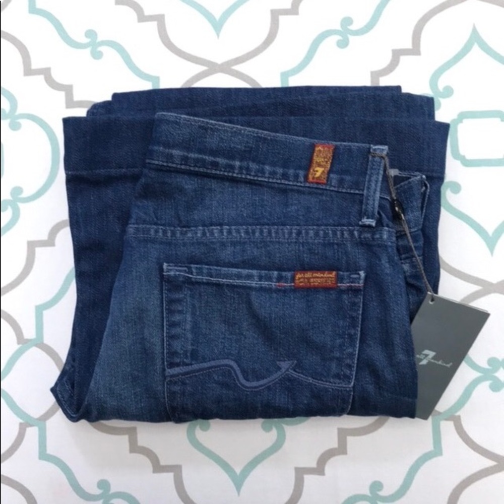 NWT๐๐7FAM! GINGERS! LOW RISE!๐๐30 9/10 32โ NEW - Picture 8 of 8
